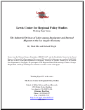 Cover page: The Industrial Division of Labor Among Immigrants and Internal Migrants to the Los Angeles Economy