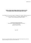 Cover page: Simulating Electron Effects in Heavy-Ion Accelerators with Solenoid Focusing