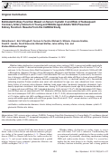 Cover page: Estimated Kidney Function Based on Serum Cystatin C and Risk of Subsequent Coronary Artery Calcium in Young and Middle-aged Adults With Preserved Kidney Function: Results From the CARDIA Study