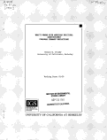 Cover page: What's wrong with American political institutions?  : personal summary reflections