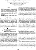 Cover page: Modeling scope ambiguity resolution as pragmatic inference:Formalizing differences in child and adult behavior