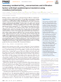 Cover page: Assessing residential PM2.5 concentrations and infiltration factors with high spatiotemporal resolution using crowdsourced sensors