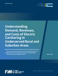 Cover page of Understanding Demand, Revenues, and Costs of Electric Carsharing inU nderserved Rural and Suburban Areas