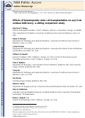 Cover page: Effects of hematopoietic stem cell transplantation on acyl‐CoA oxidase deficiency: a sibling comparison study