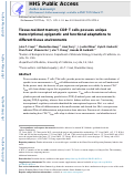 Cover page: Tissue-resident memory CD8+ T cells possess unique transcriptional, epigenetic and functional adaptations to different tissue environments