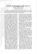 Cover page: Techniques for the Selection of Mild Isolates of Citrus Tristeza Virus