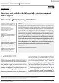 Cover page: Differential rotation in compact objects with hyperons and delta isobars