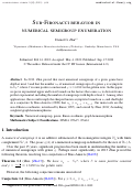 Cover page: Sub-Fibonacci behavior in numerical semigroup enumeration