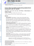 Cover page: Factors influencing platelet clumping during peripheral blood hematopoietic stem cell collection.