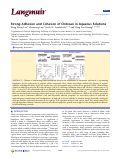 Cover page: Strong Adhesion and Cohesion of Chitosan in Aqueous Solutions