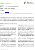 Cover page: First report of citrus virus A in citrus in South Africa