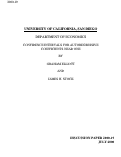 Cover page: Confidence Intervals for Autoregressive Coefficients Near One