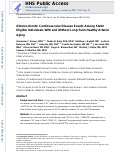 Cover page: Atherosclerotic cardiovascular disease events among statin eligible individuals with and without long-term healthy arterial aging