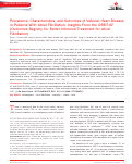 Cover page: Prevalence, Characteristics, and Outcomes of Valvular Heart Disease in Patients With Atrial Fibrillation: Insights From the ORBIT‐AF (Outcomes Registry for Better Informed Treatment for Atrial Fibrillation)