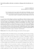 Cover page: Franz Galich: pandillas, militarismo y nomadismo en Managua, Salsa City ¡Devórame otra vez!