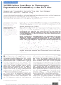 Cover page: NADPH Oxidase Contributes to Photoreceptor Degeneration in Constitutively Active RAC1 MiceNADPH Oxidase in RAC1-Induced Rod Degeneration