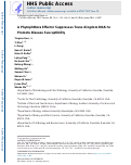 Cover page: A Phytophthora Effector Suppresses Trans-Kingdom RNAi to Promote Disease Susceptibility.