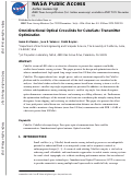 Cover page: Omnidirectional Optical Crosslinks for CubeSats: Transmitter Optimization.