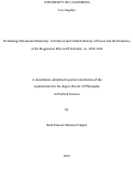 Cover page: Reframing Salvadoran Modernity: A Political and Cultural History of Power and the Dialetics of the Hegemonic Bloc in El Salvador, ca. 1850-1944