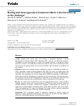 Cover page: Dealing with heterogeneity of treatment effects: is the literature up to the challenge?