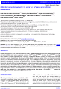 Cover page: Cdkn1a transcript variant 2 is a marker of aging and cellular senescence