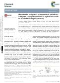 Cover page: Mechanistic analysis of an asymmetric palladium-catalyzed conjugate addition of arylboronic acids to β-substituted cyclic enones