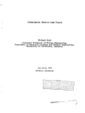 Cover page: EXPERIMENTAL RESULTS FROM STRIPA