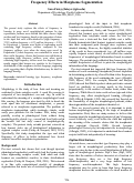 Cover page: Frequency Effects in Morpheme Segmentation