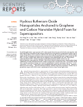 Cover page: Hydrous Ruthenium Oxide Nanoparticles Anchored to Graphene and Carbon Nanotube Hybrid Foam for Supercapacitors