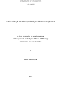 Cover page: Artifice and Insight in the Philosophical Dialogues of the French Enlightenment