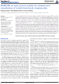 Cover page: MoBILAB: an open source toolbox for analysis and visualization of mobile brain/body imaging data