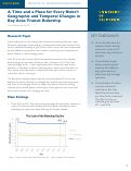 Cover page: A Time and a Place for Every Rider?: Geographic and Temporal Changes in Bay Area Transit Ridership