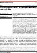 Cover page: Ion diffusion retarded by diverging chemical susceptibility