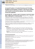 Cover page: Increased prevalence of luminal narrowing and stricturing identified by enterography in pediatric Crohns disease patients with elevated granulocyte-macrophage colony stimulating factor autoantibodies.