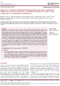 Cover page: Impact of a nutritional supplement during gestation and early childhood on child salivary cortisol, hair cortisol, and telomere length at 4-6 years of age: a follow-up of a randomized controlled trial.