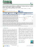 Cover page: Cost and Life Cycle Emissions of Ethanol Produced with an Oxyfuel Boiler and Carbon Capture and Storage.