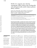 Cover page: NOD.c3c4 congenic mice develop autoimmune biliary disease that serologically and pathogenetically models human primary biliary cirrhosis