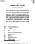 Cover page: Environmental Analysis of Fleet-Wide Implementation of Delayed Deceleration Approaches