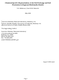 Cover page: Chemical-Specific Representation of Air-Soil Exchange and Soil 
Penetration in Regional Multimedia Models