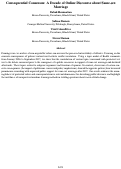 Cover page: Consequential Consensus: A Decade of Online Discourse about Same-sexMarriage