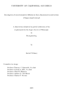 Cover page: Investigation of neurotransmitter diffusion in three- dimensional reconstructions of hippocampal neuropil