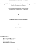 Cover page: Enhancing Multidisciplinary Design Optimization through Automated Computational Model Construction and Sensitivity Analysis