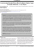 Cover page: Costoclavicular Brachial Plexus Block Facilitates Painless Upper Extremity Reduction: A Case Report