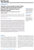 Cover page: Simulation of Automatically Annotated Visible and Multi-/Hyperspectral Images Using the Helios 3D Plant and Radiative Transfer Modeling Framework.