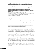 Cover page: Metagenomes of tropical soil-derived anaerobic switchgrass-adapted consortia with and without iron