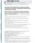 Cover page: Comparative First-Line Effectiveness and Safety of ACE (Angiotensin-Converting Enzyme) Inhibitors and Angiotensin Receptor Blockers: A Multinational Cohort Study.