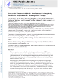 Cover page: Successful treatment of murine autoimmune cholangitis by parabiosis: Implications for hematopoietic therapy