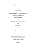 Cover page: Physicochemical Modeling of Copper Chemical Mechanical Planarization (CMP) Considering Synergies in Removal Materials