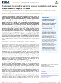 Cover page: Prolonged thermocline warming by near-inertial internal waves in the wakes of tropical cyclones.