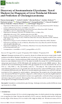 Cover page: Discovery of Serotransferrin Glycoforms: Novel Markers for Diagnosis of Liver Periductal Fibrosis and Prediction of Cholangiocarcinoma